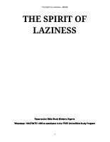 The Spirit of Laziness.pdf